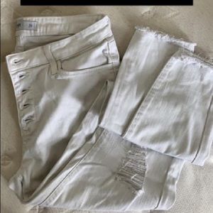 Capri skinny jeans